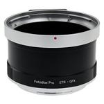 Fotodiox Pro Lens Mount Adapter, Bronica ETR Mount SLR Lens to Fujifilm G-Mount GFX Mirrorless Digital Camera Systems (such as GFX 50S and more)