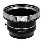 Fotodiox Pro Lens Mount Adapter - Bronica ETR Mount SLR Lenses to Fujifilm X-Series Mirrorless Camera Body