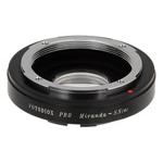 Fotodiox Pro Lens Mount Adapter, Miranda lens to Sony Alpha Camera such as Sony A100, A200, A230, A290