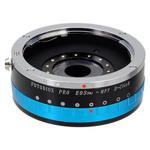 Fotodiox Pro Lens Mount Adapter with Built-in Aperture Iris, Canon EOS EF (NOT EF-S) to Micro Four Thirds (MFT) Camera