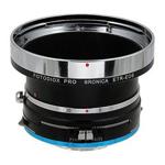 Fotodiox Pro Lens Mount Shift Adapter - Bronica ETR Mount SLR Lenses to Fujifilm X-Series Mirrorless Camera Body