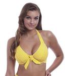 Freya Swimwear Beach Hut Underwired Bandless Halter Bikini Top California 6792 36G