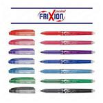 Frixion Point - Ultra Fine Erasable Rollerball Pen - Pack of 7 Assorted Colours