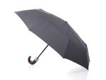 Fulton Chelsea-2 City Stripe Auto Folding Umbrella Grey