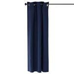 Furinno Curtains, Fabric, Dark Blue, one size