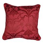 Fusion - Eastbourne - Filled Cushion - 43x43 cm, Burgundy