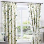 Fusion - Jeannie - Ready Made Lined Pencil Pleat Curtains - 66″ Width x 90″ Drop (168 x 229cm), Duck Egg Blue