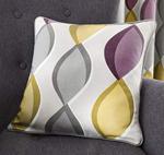 Fusion - Lennox - 100% Cotton Cushion Cover - 43x43cm (17x17″) in Heather