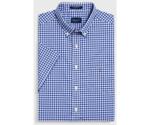 GANT Broadcloth Gingham Shirt college blue (3046701-436)