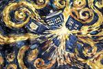 GB eye LTD, Doctor Who, Exploding Tardis, Maxi Poster, 61 x 91.5 cm, Wood, Multi-Colour