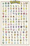 GB eye LTD, Kanto 151, Maxi, 61 x 91.5cm, Wood, Pokemon Poster, 65 x 3.5 x 3.5 cm