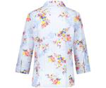 Gerry Weber 3/4 sleeve blouse with scattered flowers women off-white/light blue/colorful (1-96272-66620-9120)