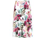 Gerry Weber Floral linen skirt white/pink (1-310029-31290-9034)