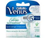 Gillette Venus Embrace Sensitive Replacement Blades (4 pcs.)