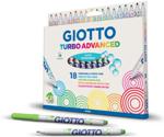 Giotto Turbo Advanced 18 Felt Tip Pens
