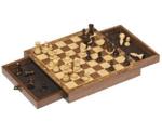 Goki Magnetic Chess Set with Drawers