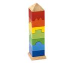 Goki Multi Coloured Wooden Tower