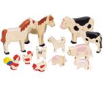 Goki Wooden Farm Animals