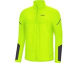 Gore M Thermo Long Sleeve Zip Shirt neon yellow/black