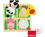 Goula Farm/Cloth Puzzle( 4 Pieces)