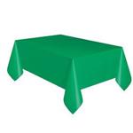 Green Plastic Tablecloth, 108″ x 54″