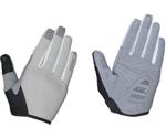 GripGrap Shark Padded Full Finger Gloves Women Grey