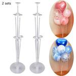 GuassLee 2 Sets Balloon holders Tabletop Balloon Stand Balloon Accessory for Birthday Wedding Party Baby Shower Decoration