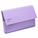 Guildhall Foolscap Violet Document Wallet Pack of 50 GDW1-VLT [GH22011]