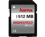 Hama High Speed SecureDigital Card 512 MB (00057019)