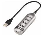 Hama USB 2.0 Hub 1:4 bus-powered silver (39690)