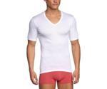 Hanro V-Shirt 1/2 Arm Cotton Pure white (3665-0101)