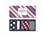 Happy Socks Stripe Socks Gift Box (XBDO09-6000)