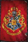 Harry Potter FP3955 ″Hogwarts Flag″ Maxi Poster, 61 x 91.5 cm - Multi-colour