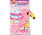 Heless Doll Swimming Set Flamingo Ella 35-45cm