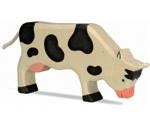 Holztiger Grazing Cow