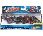 Hot Wheels Captain America 3: Civil War Set ( DJT61)