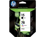 HP No. 15+No. 78 (SA310AE) Color+Black