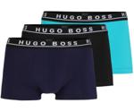 Hugo Boss 3-Pack of Trunks with coloured logo waistbands (50415177)
