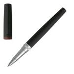 Hugo Boss HSG8025A Gear Rollerball Pen - Black/Medium Red/Silver