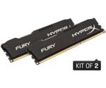 HyperX Fury Black Series 16GB Kit DDR3-1600 CL10