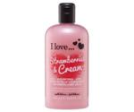 I love Strawberry & Cream Shower and Bath Gel (500 ml)