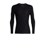 Icebreaker Mens 175 Everyday LS Crewe Black