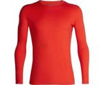 Icebreaker Mens 200 Oasis LS Crewe Chili Red