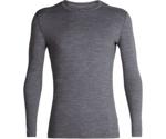 Icebreaker Mens 200 Oasis LS Crewe Gritstone HTHR