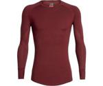 Icebreaker Mens 260 Zone LS Crewe Cabernet/Chili Red