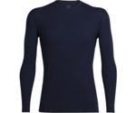 Icebreaker Mens Anatomica LS Crewe Midnight Navy