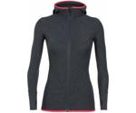 Icebreaker Women's Descender Long Sleeve Zip Hood