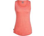 Icebreaker Womens Sphere Tank Ember/Snow/Stripe