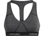 Icebreaker Women's Sprite Racerback Bra gritstone heather