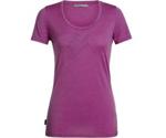 Icebreaker Women's Tech Lite Short Sleeve Scoop Snap Head